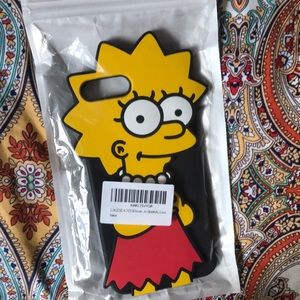 Lisa Simpson /rubber / iphone 7 plus case